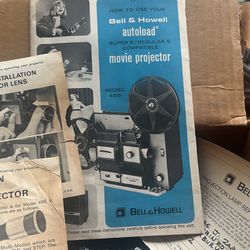 Bell & Howell Autoload Movie Projector