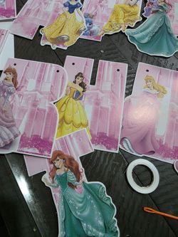 Princess party decor