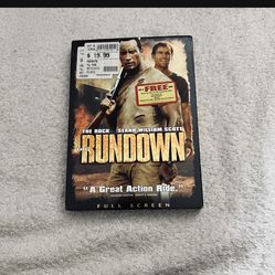Rundown With The Rock DVD New