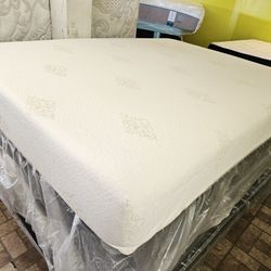 Mattress And Box Spring Queen Size 
