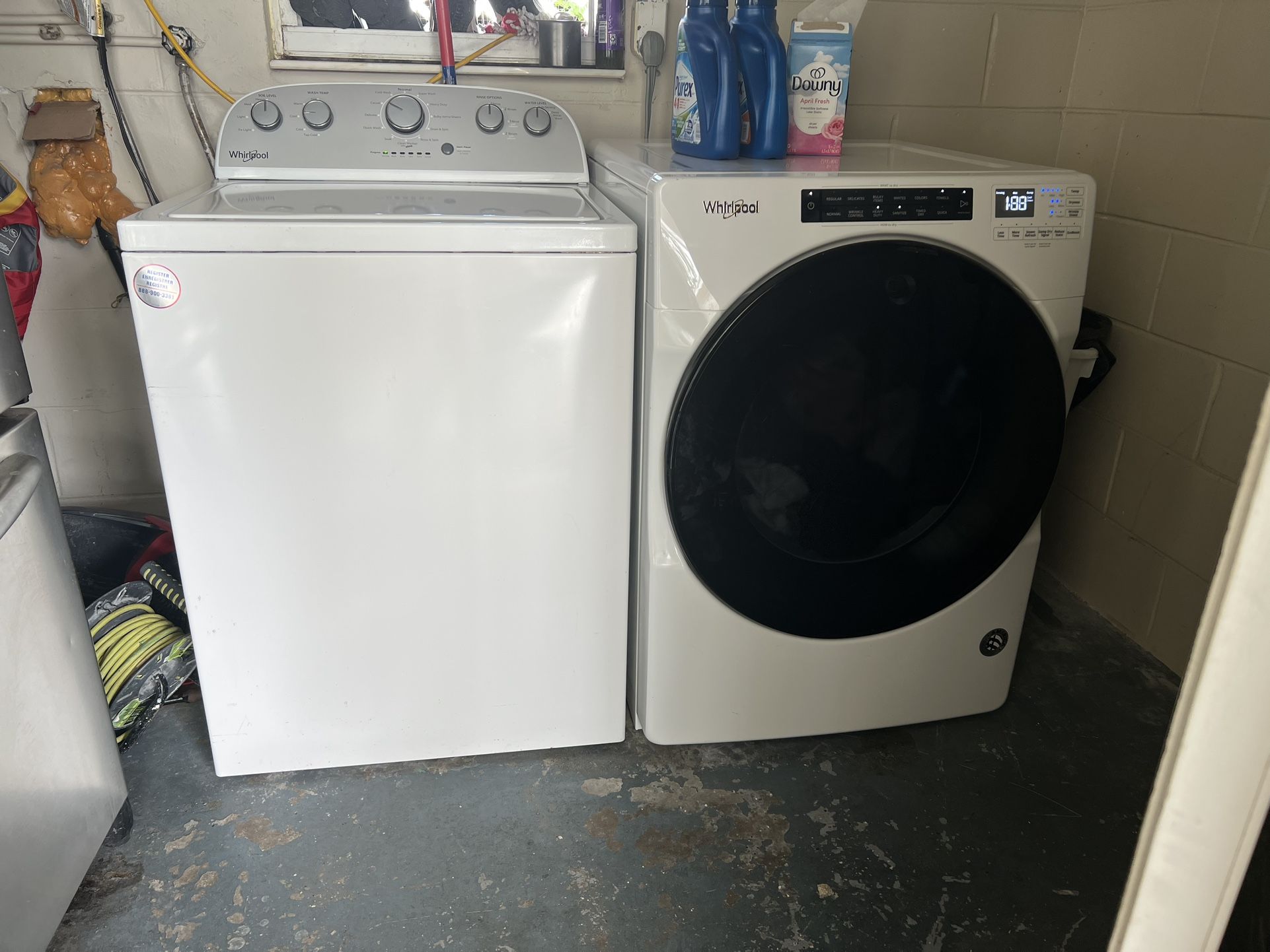 Washer And Dryer