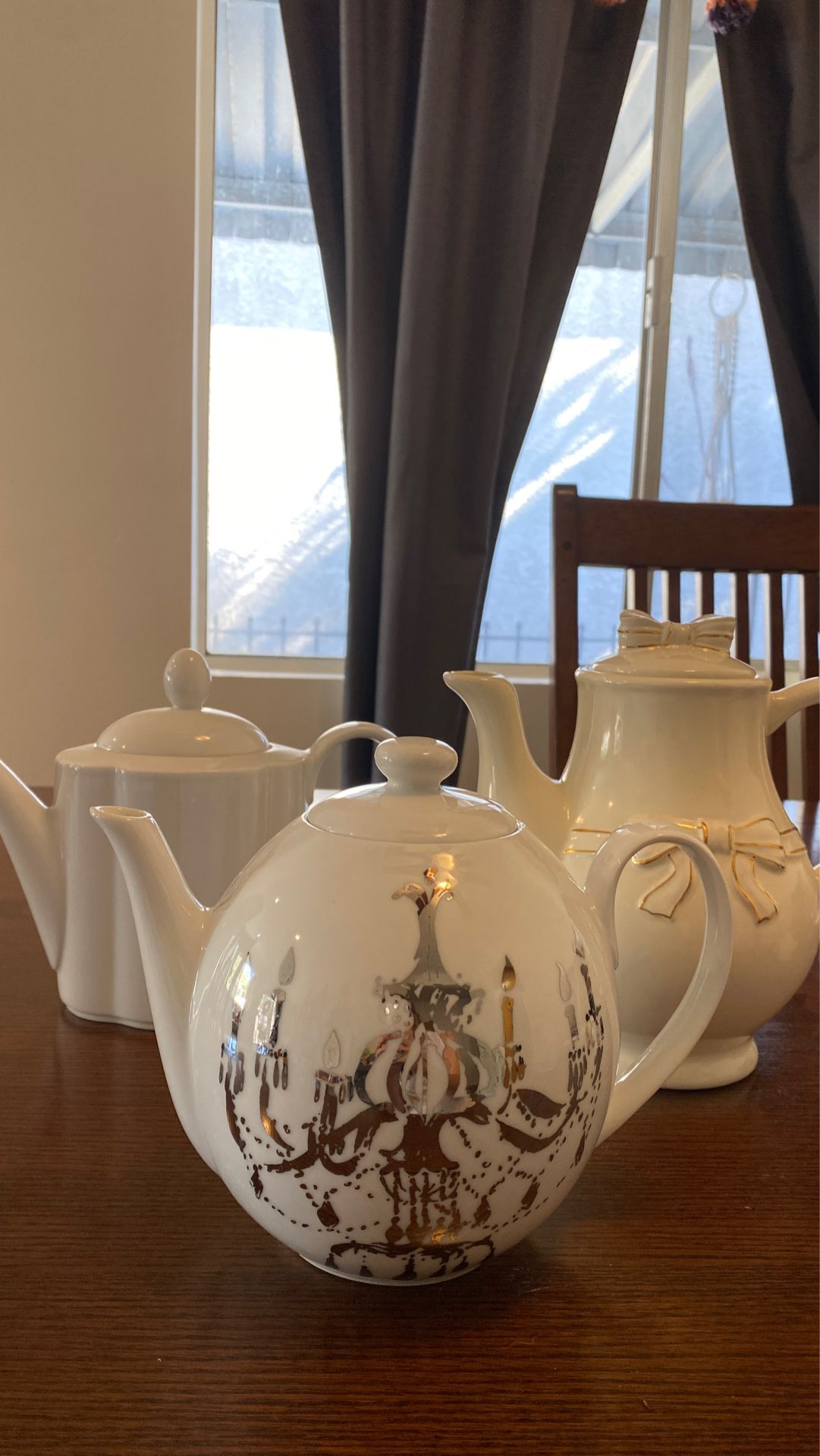 Teapots- set of 3