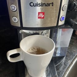 Cuisinart Cuisinart for Illy Buono Tazza latte cappuccino & coffee machine Tested Works Perfectly when you come ill fully test it for you 
