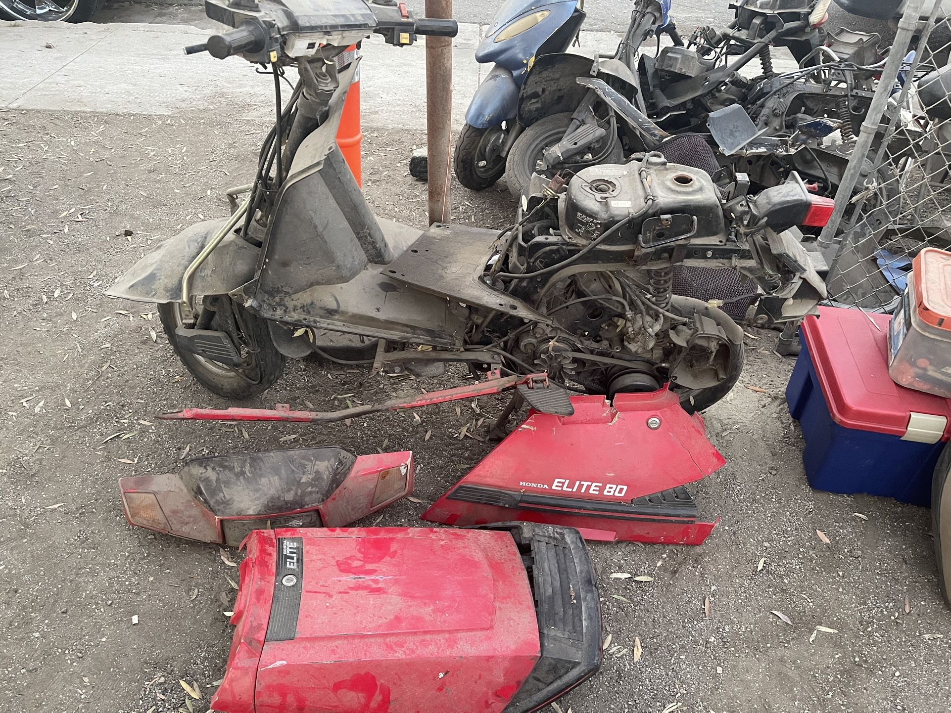 Honda Elite 80 Parts Scooter Bike