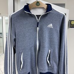 Adidas Track Jacket Classic 3 Stripes Size (M) 