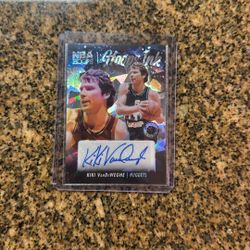 2023-24 Hoops Premium Stock Hoops Ink Kiki VanDeWeghe Auto Nuggets
