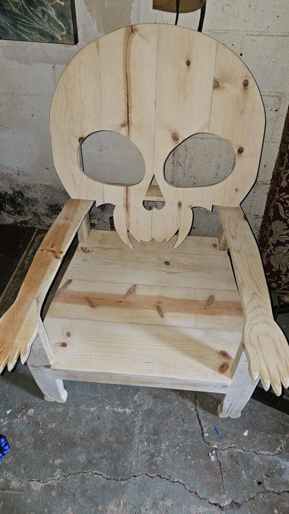 Wood Spooky Chair