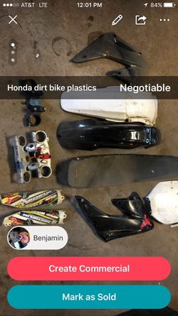 Honda cr plastics