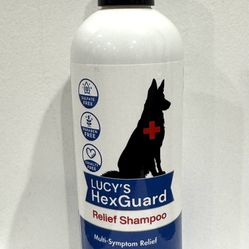 Lucy's Pet Skin Irritation Relief Shampoo - Soothes Rashes, Hot Spots, Skin Allergies, Pyoderma & More I Certified Organic Ingredients I Safe for Dogs