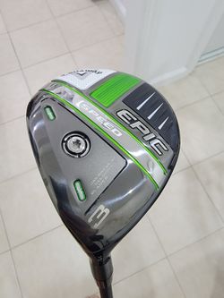 LEFTY Callaway Epic Speed 3 Wood 15* Hzrdus Smoke 5.5 Regular Left Handed W/Head Cover *Mint