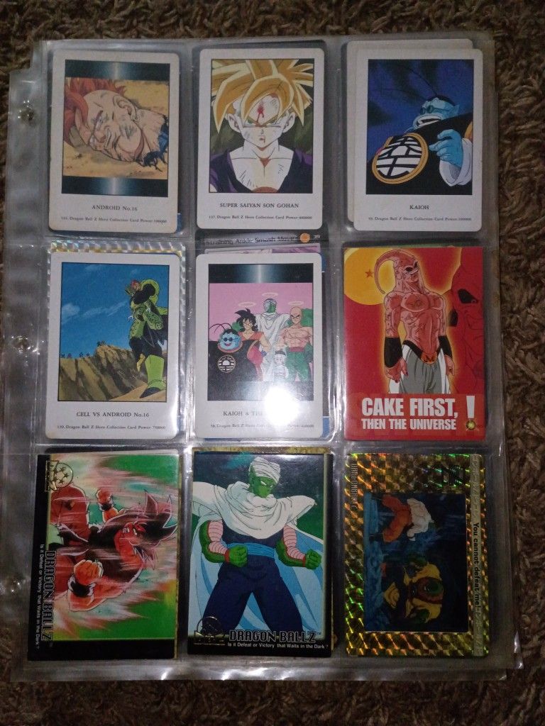 Dragon Ball Z TCG Collection 