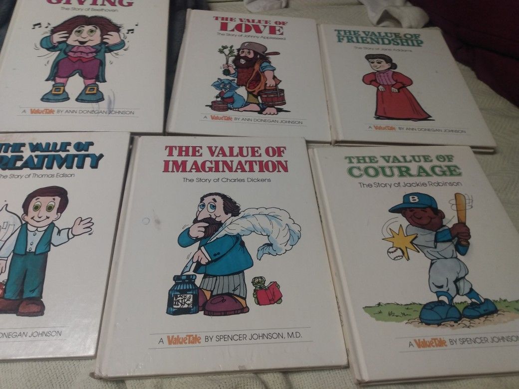 Vintage The Value Of Books 6 In All