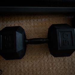 50lb CAP Dumbbell Pair