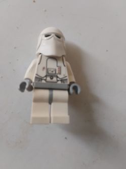 Lego Mini Figure. Snowtrooper. Set #75054.