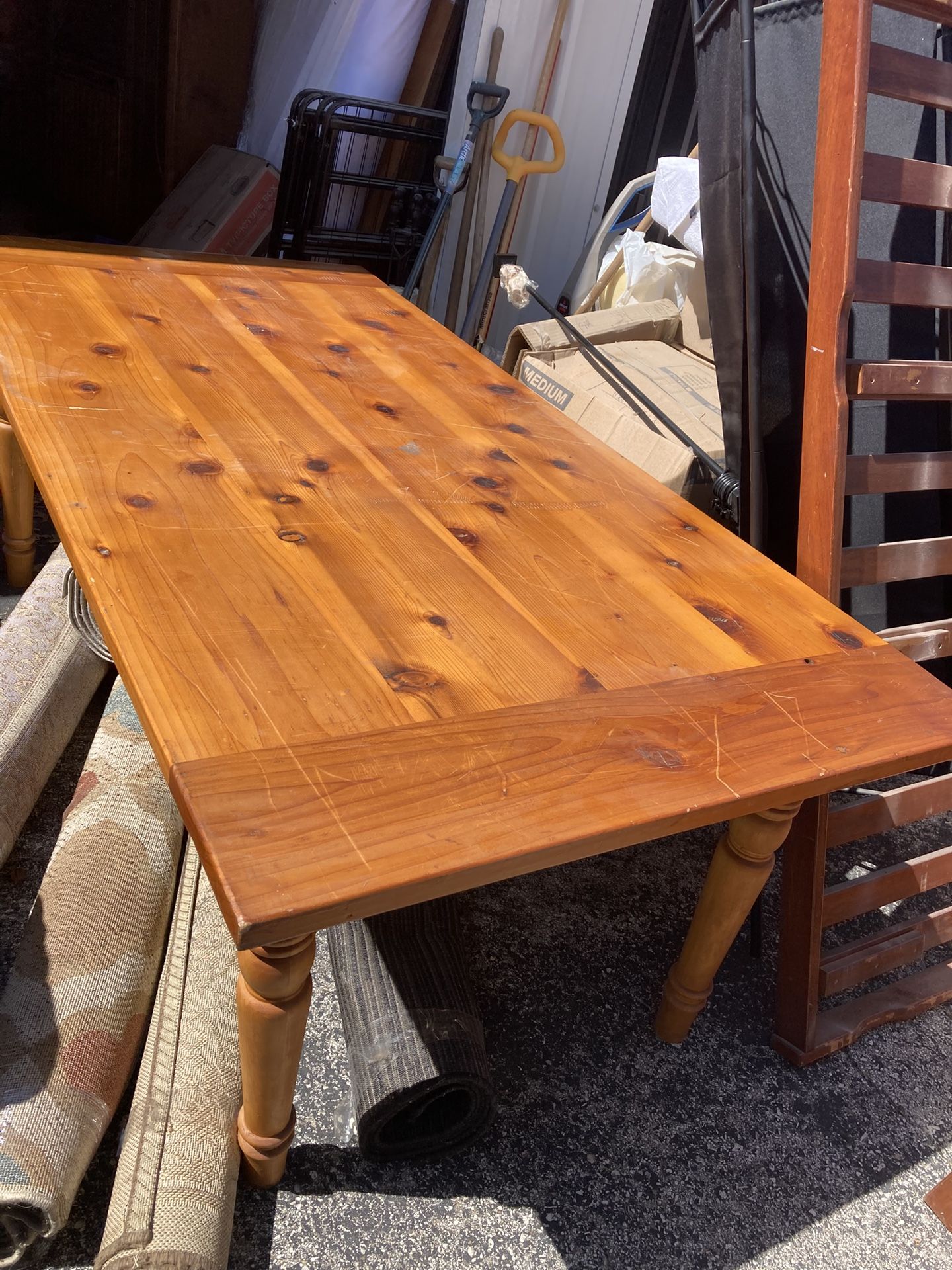 Solid Redwood Dining & Table Chairs