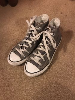 grey converse