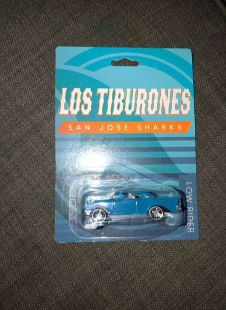 San Jose Sharks Low Rider Toy Car