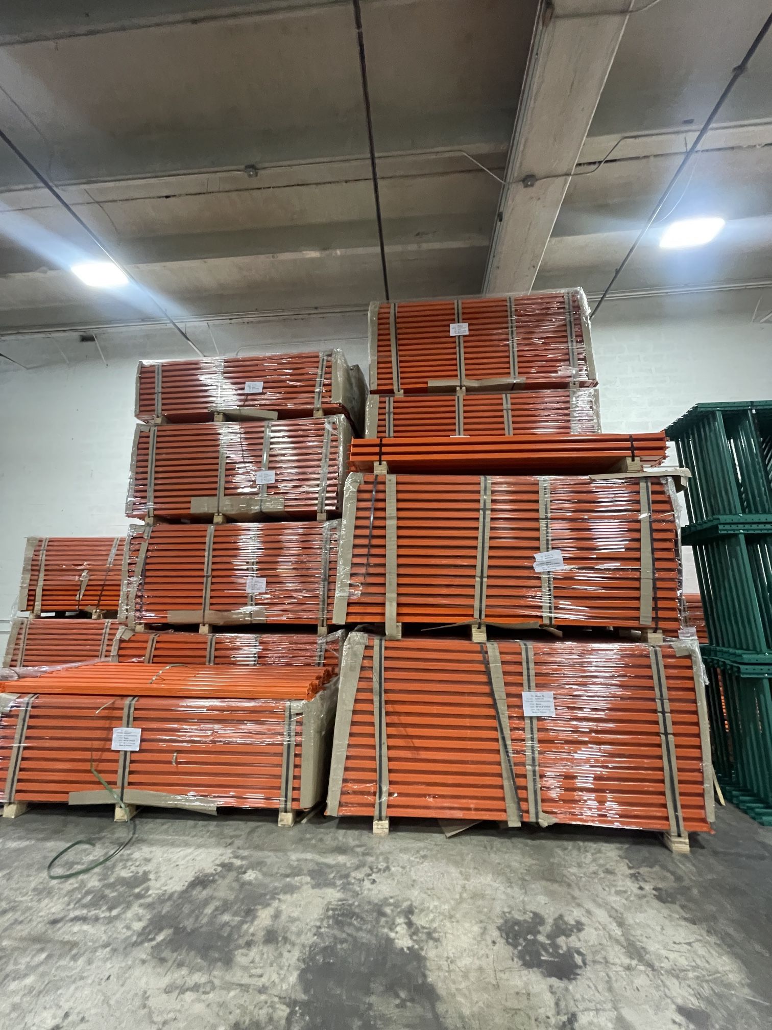PALLET RACK POSITION NEW AND USED CONDITION