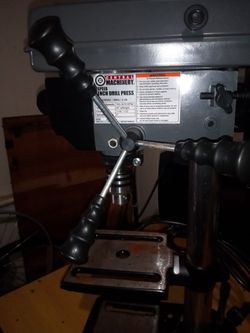 Central Machinery 5 speed drill press never used Thumbnail
