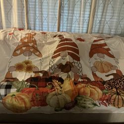 Gnome Fall Shower Curtain 