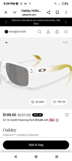 New Oakley Holbrook limitless collection sunglasses