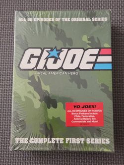 GI JOE: Animated  DVD Series sealed in MINT CONDITION