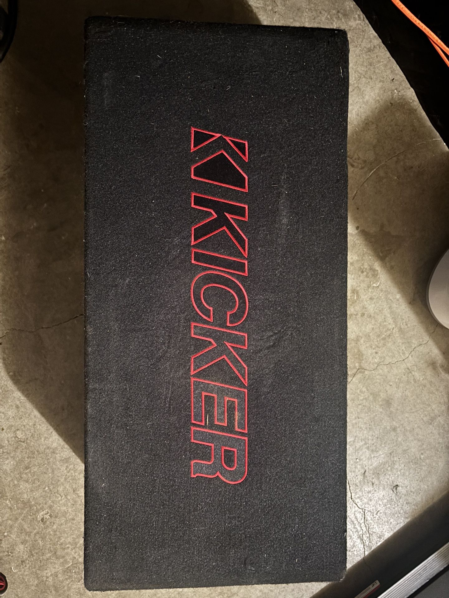 Kicker X Solo Subwoofer (Kicker 45DL7R122)