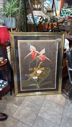 Listed artist flowers 🌺 original as is