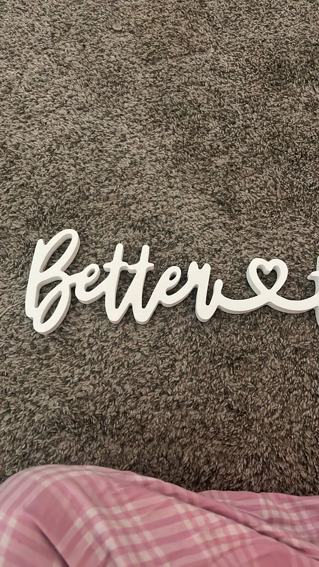 “Better Together” Wooden Sign