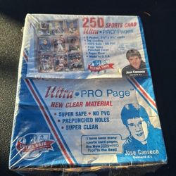 FULL CASE of Sports Card Pages