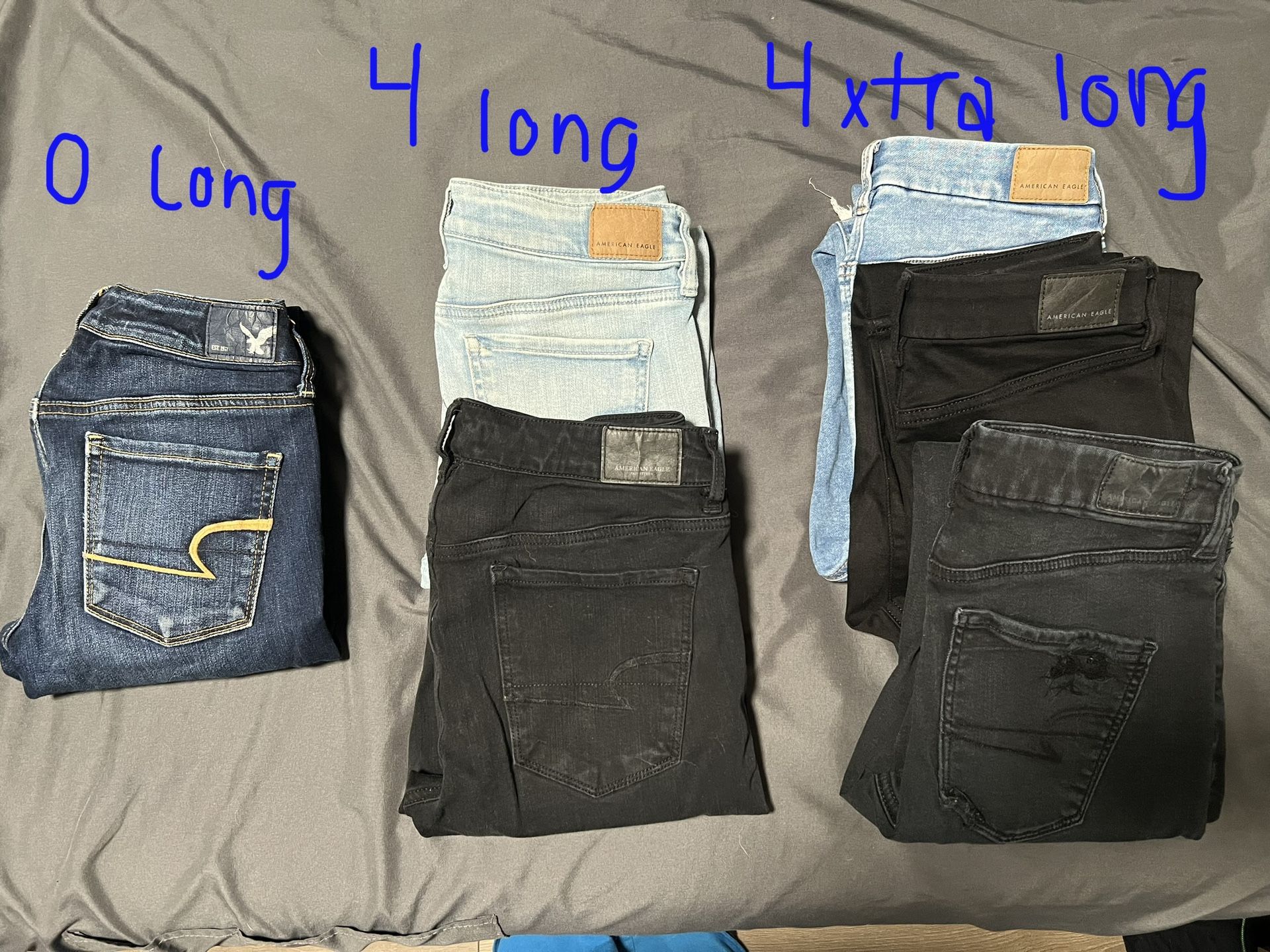 American Eagle Women’s Jeans- Tall Sizes!