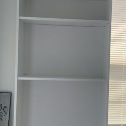 Tall Whit Book Shelf 