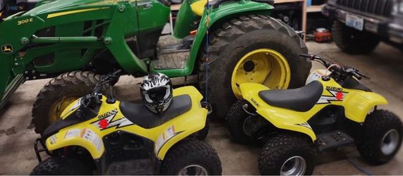 Pair of Suzuki Quads