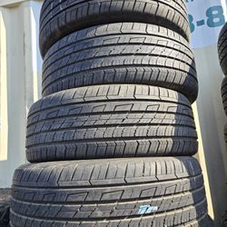 245 50 20 Goodyear Tires Con 80% De Vida Las 4tires ✅️📣📣