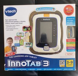 Vtech Innotab 3 The Learning App Tablet for Children Ages 3-9 years old