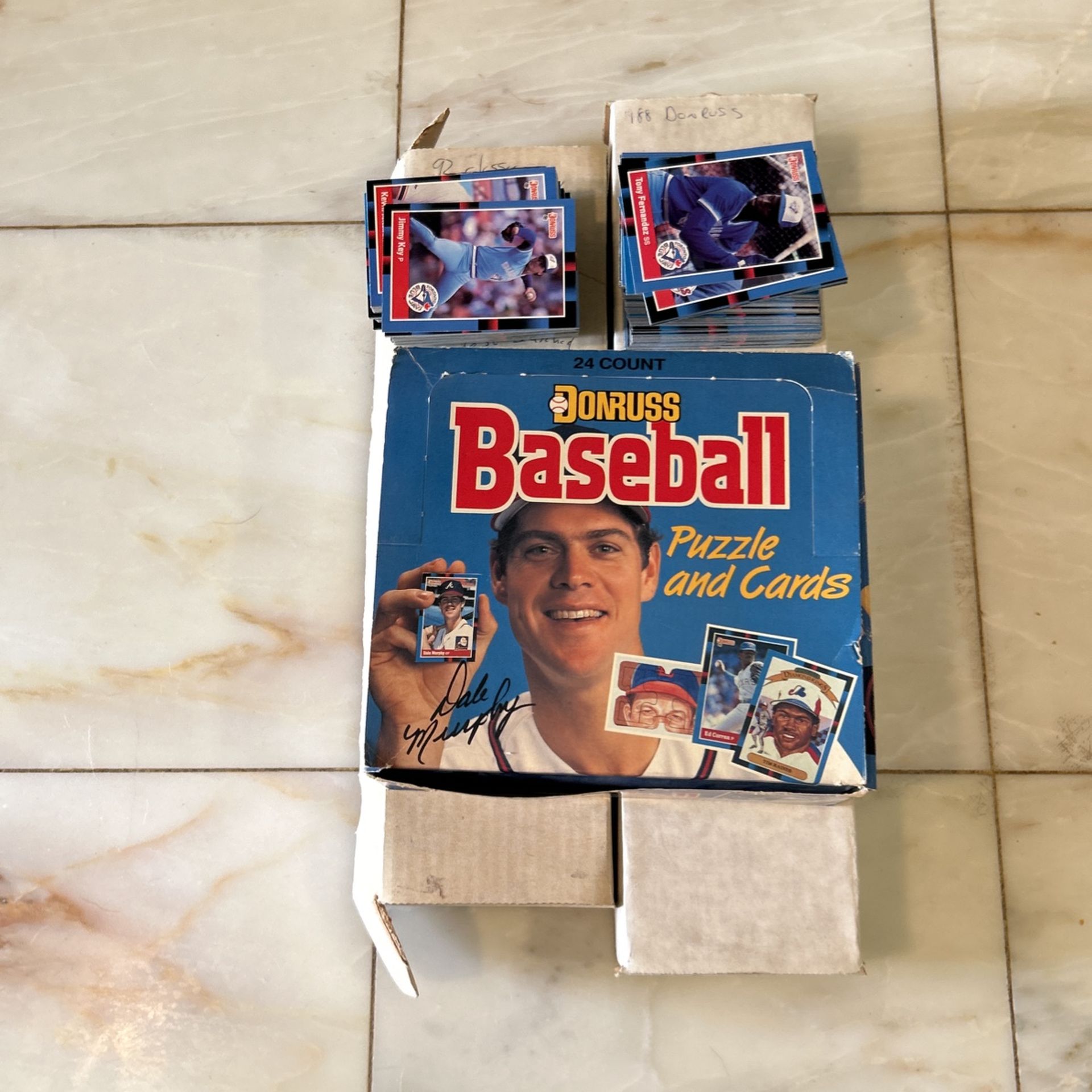 Lot Of 2700 Donruss  Baseball Cards 1988