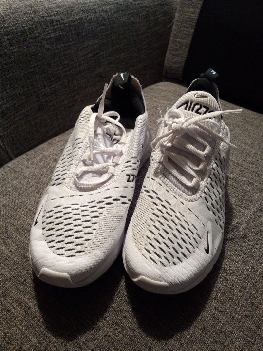 Air Max 270 Used Nikes Shoes Nike Air Max 270 White Sz Women's