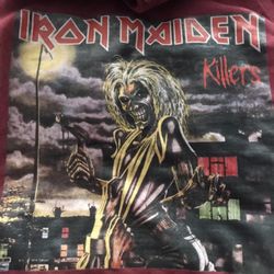 Vintage  Lane Stevens Iron Maiden Sweatshirt 