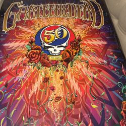 Grateful Dead 50th Anniversary 2015 Artwork By Mike DuBois