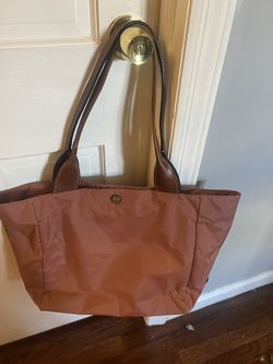 Frye Canvas And Leather Handled bag. 