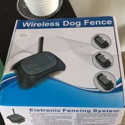 Wireless dog fence