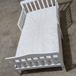 White Toddler Bed