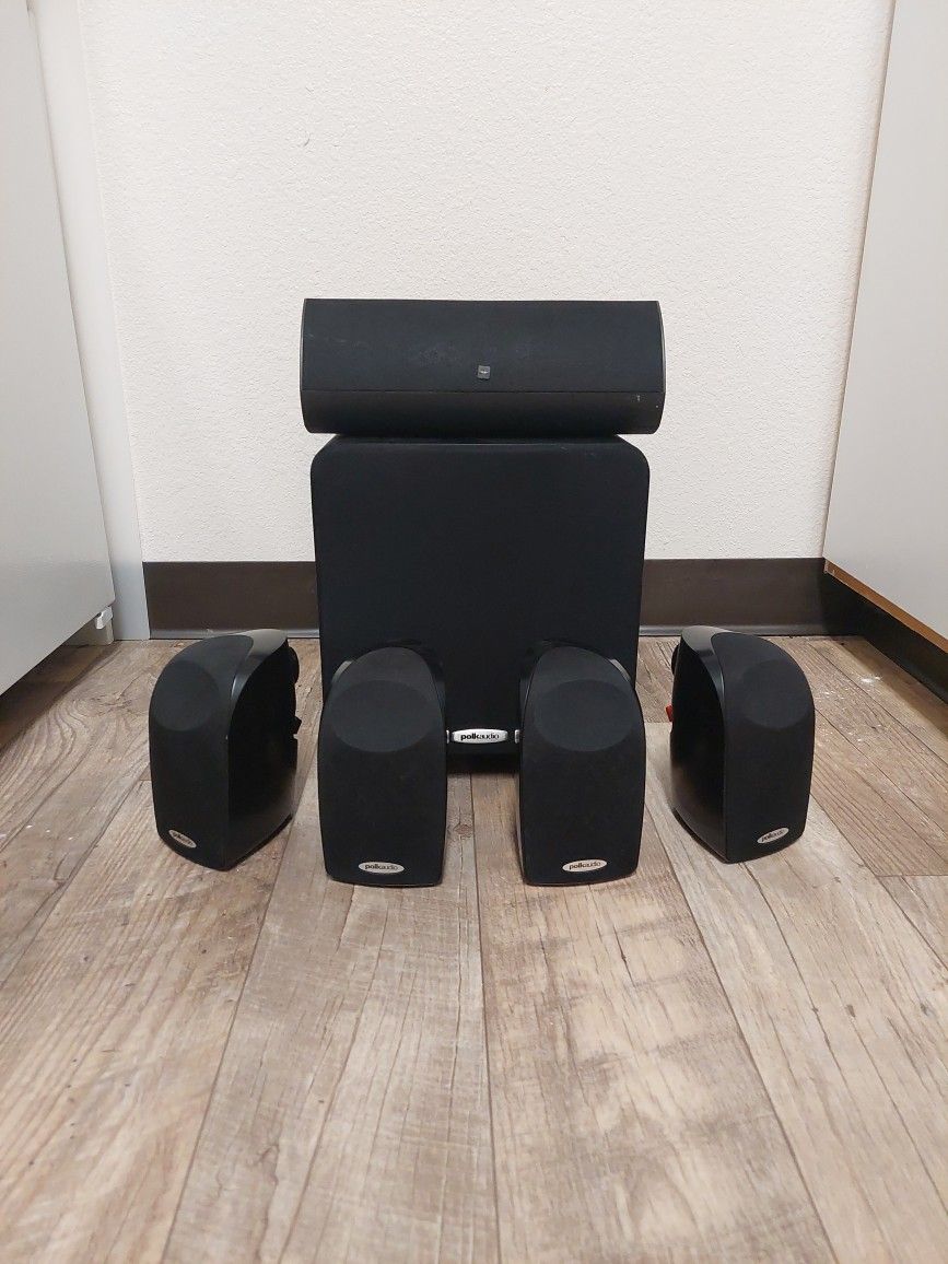 Polk Audio Complete 5.1 Surround Speaker Home Theater System