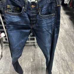 True Religion Men’s Bobby Super T Wide Stitch Jeans SZ 34 X 29