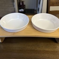Raised / Tilted Cat Bowls
