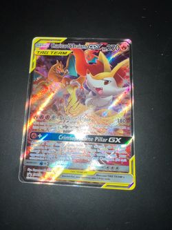 Charizard & Braixen GX SM230 Black Star Promo Full Art