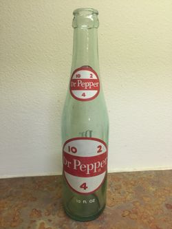 Late 60's Dr Pepper Bottle