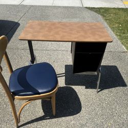 Vintage School Desk w/ Chair