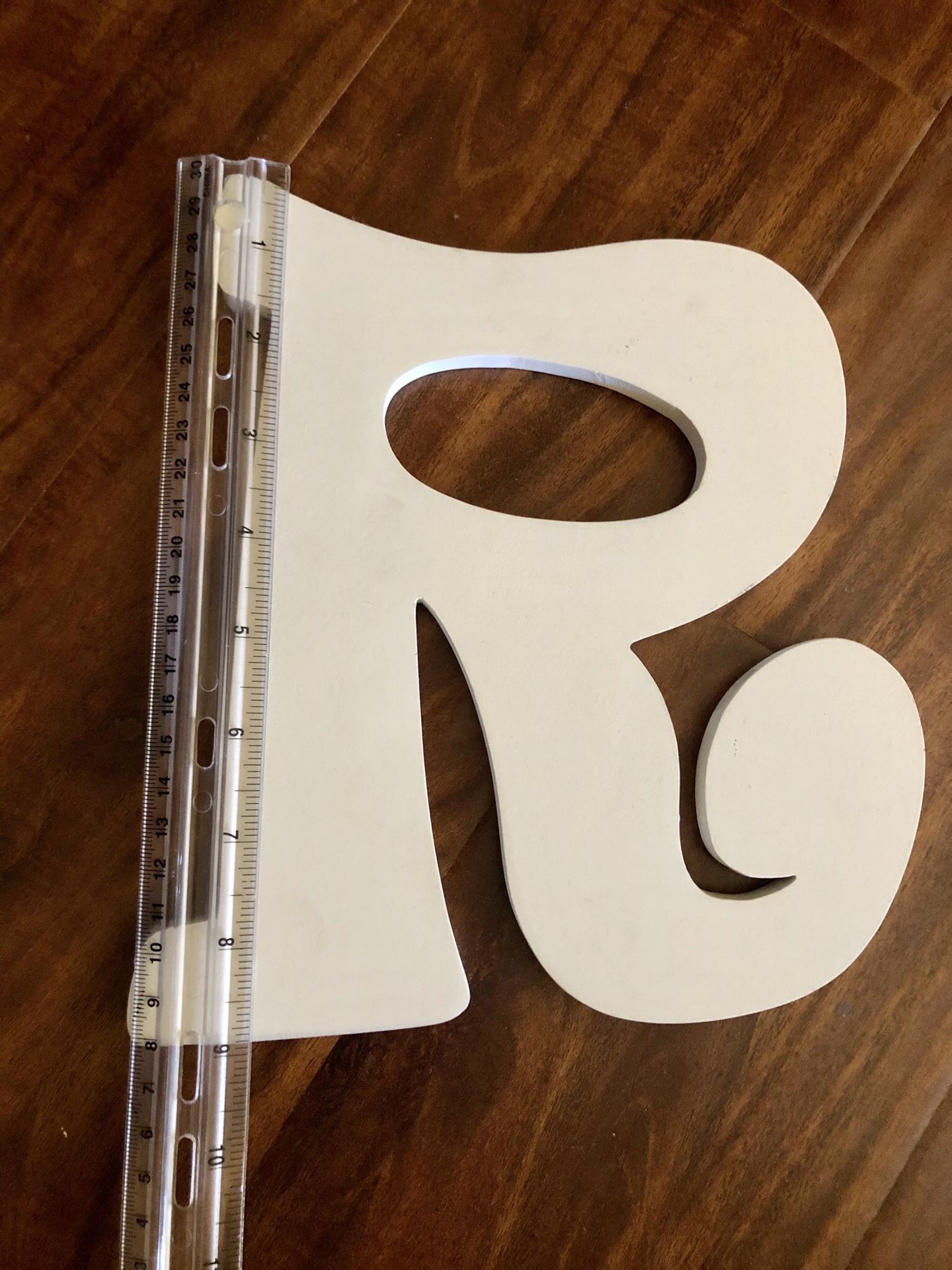 Wood letters