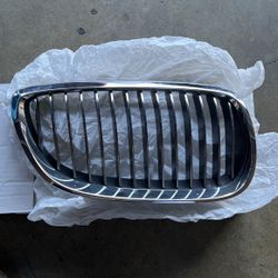 Genuine BMW Black Chrome Front Grill